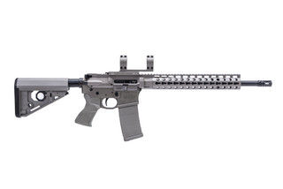LaRue Tactical Stealth 5.56 AR15 rifle features a 16 inch barrel